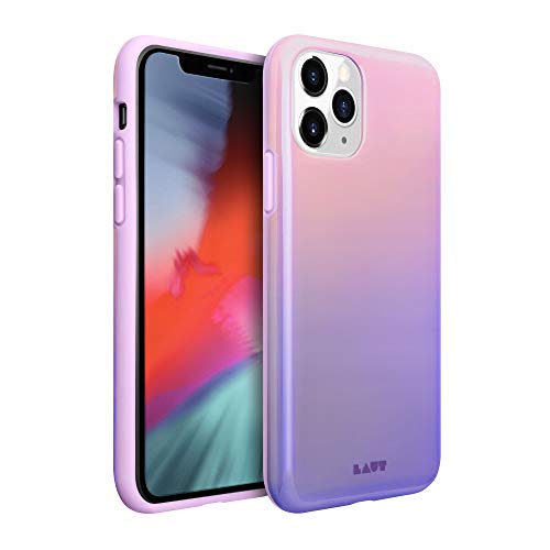 Laut | Huex Fades For Iphone 11 Pro Max | Color Fade Iridescent Design | Air Frame Technology | 13ft./ 4m Impact Protection | Easy To Snap On & Off | Qi Wireless Charger Compatible • Lilac