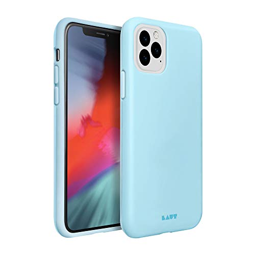 Laut | Huex Pastels For Iphone 11 Pro| Refreshing Pastel Colors | Air Frame Technology | 13ft./ 4m Impact Protection | Easy To Snap On & Off | Qi Wireless Charger Compatible • Baby Blue