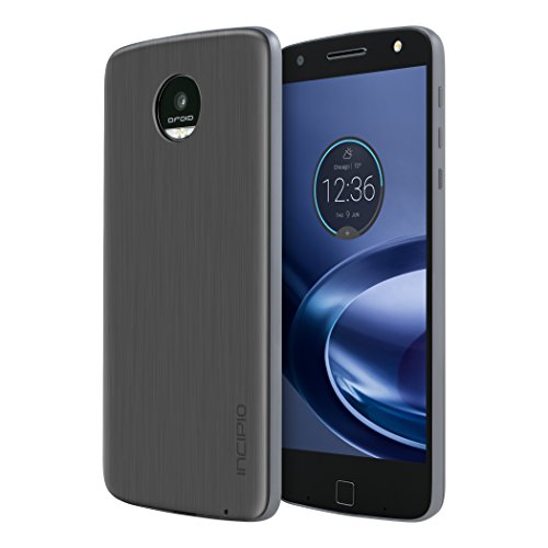 Moto Z Force Droid Case [Aluminum] Incipio Back Plate For Moto Z Force Droid Smartphone Gunmetal