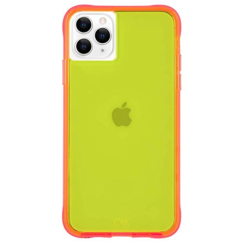 Case-Mate Tough Neon Case For Iphone 11 Pro Max 6.5 Inch Yellow/Pink Neon