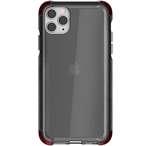 Ghostek Covert 3 Designed For Apple Iphone 11 Pro Max Clear Bumper Phone Cover Ultra Thin Slim Fit Silicone With Shockproof Heavy Duty Protection & Anti-Slip Grip Smoke