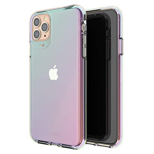 Gear4 Crystal Palace Iridescent Compatible With Iphone 11 Pro Max Case, Advanced Impact Protection With Integrated D3o Technology, Anti-Yellowing, Phone Cover – Iridescent