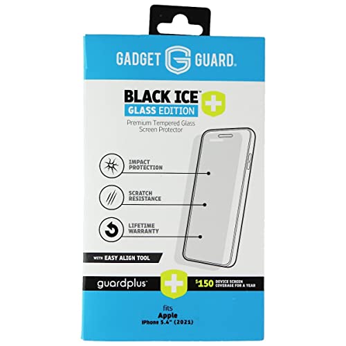 Gadget Guard Black Ice+ Glass Screen Protector For Apple Iphone 13 Mini