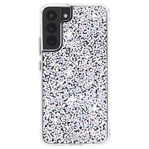 Case-Mate Samsung Galaxy S22 Plus Case 6.6" Twinkle Diamond 10ft Drop Protection With Wireless Charging Luxury Bling Glitter For S22 Plus 5g Anti Scratch, Shock Absorbing Materials