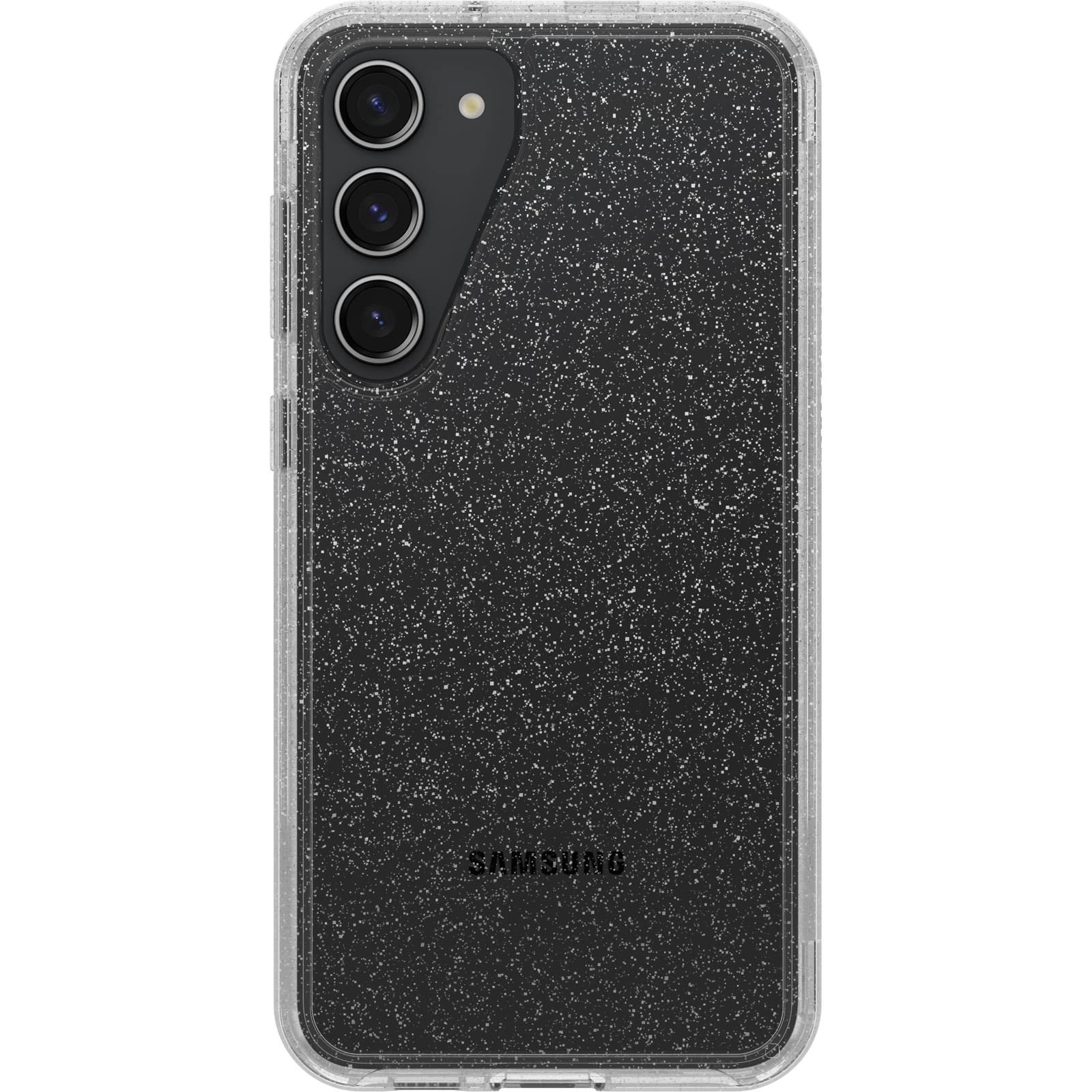 Otterbox Galaxy S23+ Symmetry Series Case Stardust (Clear/Glitter), Ultra-Sleek, Wireless Charging Compatible, Raised Edges Protect Camera & Screen