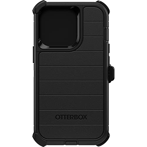 Otterbox Defender Pro Series Screenless Edition Case For Iphone 13 Pro Non Retail Package (Iphone 13 Pro Only, Black)