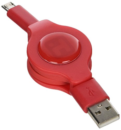 Ihome Micro Usb Cable For Android Red