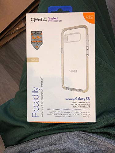 Gear4 Piccadilly For Galaxy S8 Gold Colored