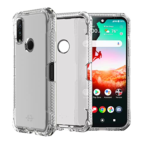 Itskins Spectrum Clear Protective Phone Case For Durasport 5g Transparent