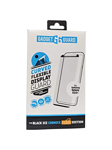 Gadget Guard Black Ice Cornice Flex Screen Protector For Samsung Galaxy S10 Plus Clear Ggbic2c228ss03a