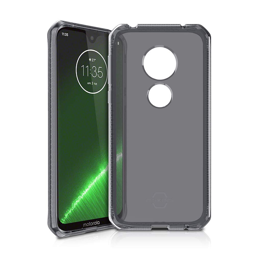 Itskins Spectrum Clear Protective Phone Case For Moto G7 Play Smoke