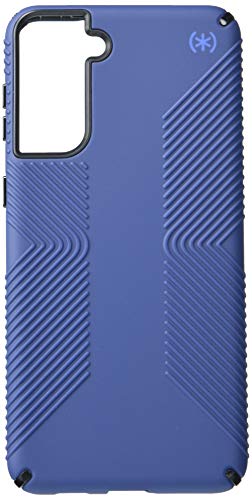 Speck Products Presidio2 Grip Samsung Galaxy S21+ 5g Case, Coastal Blue/Black/Storm Blue