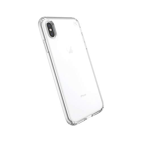 Speck Products Compatible Phone Case For Apple Iphone Xr, Presidio Stay Clear Case, Clear/Clear (119390-5085)