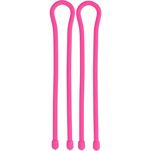 Nite Ize 35 Gear Tie44; Neon Pink 18 In. 2 Pack