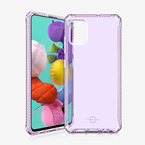 Itskins Spectrum Clear﻿﻿﻿﻿ Protective Case For Galaxy A51 Light Purple