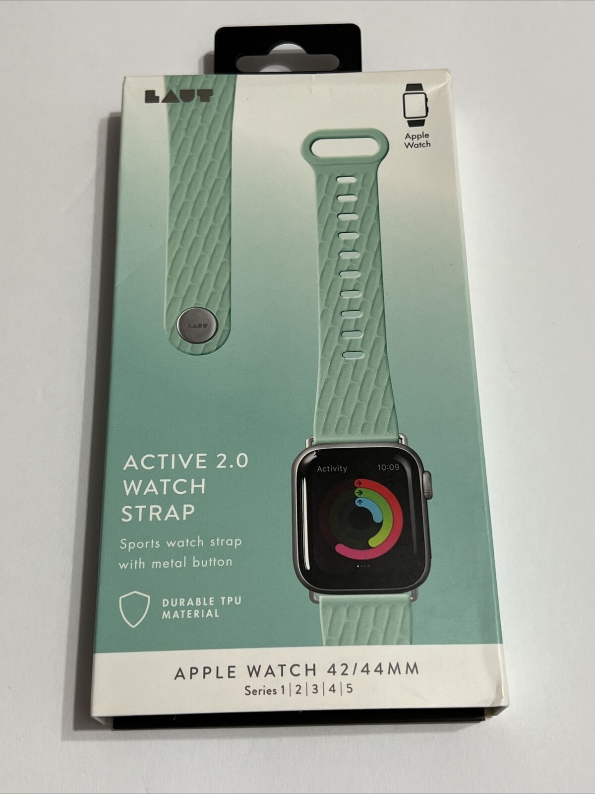 Laut Active 2.0 Band For Apple Watch, 38mm And 40mm Series 1-5 Mint