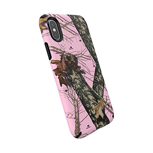 Speck Products Presidio Inked Iphone X/Iphone Xs Max Case, Mossy Oak Break-Up Pink/Black (133125-8675)