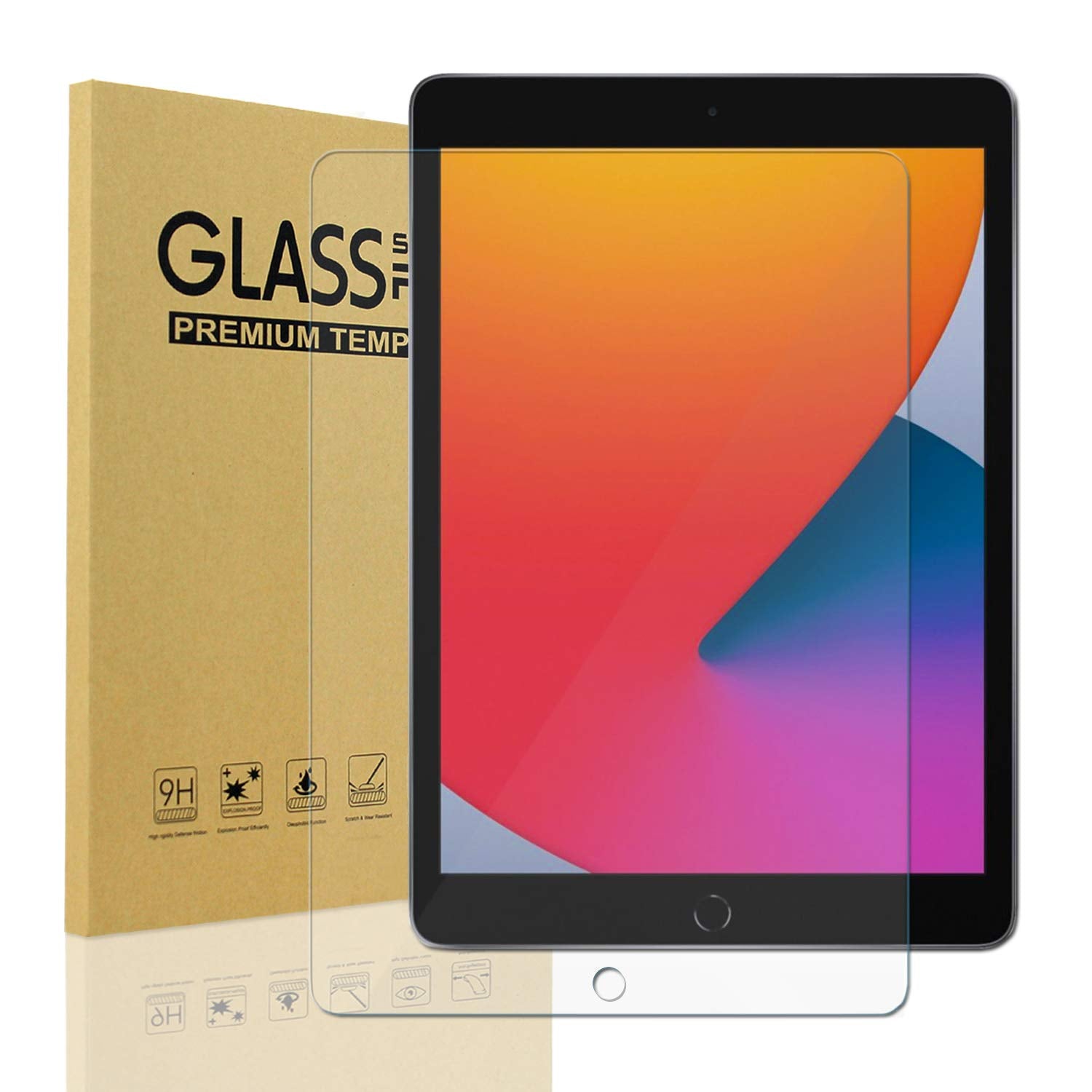 Kiq Ipad Mini Screen Protector 4 & Ipad Mini 5 Screen Protector Only (Not Compatible With Mini 1/2/3) Tempered Glass Film Glass Mini Ipad Screen Protector 4th And 5th Generation.