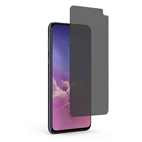 Puregear 2-Way Privacy Hd Tempered Glass Screen Protector For Samsung Galaxy S10e With Self Alignment Installation Tray, Touch Sensitive, Case Friendly, Conceal Your Screen, Lifetime Replacement