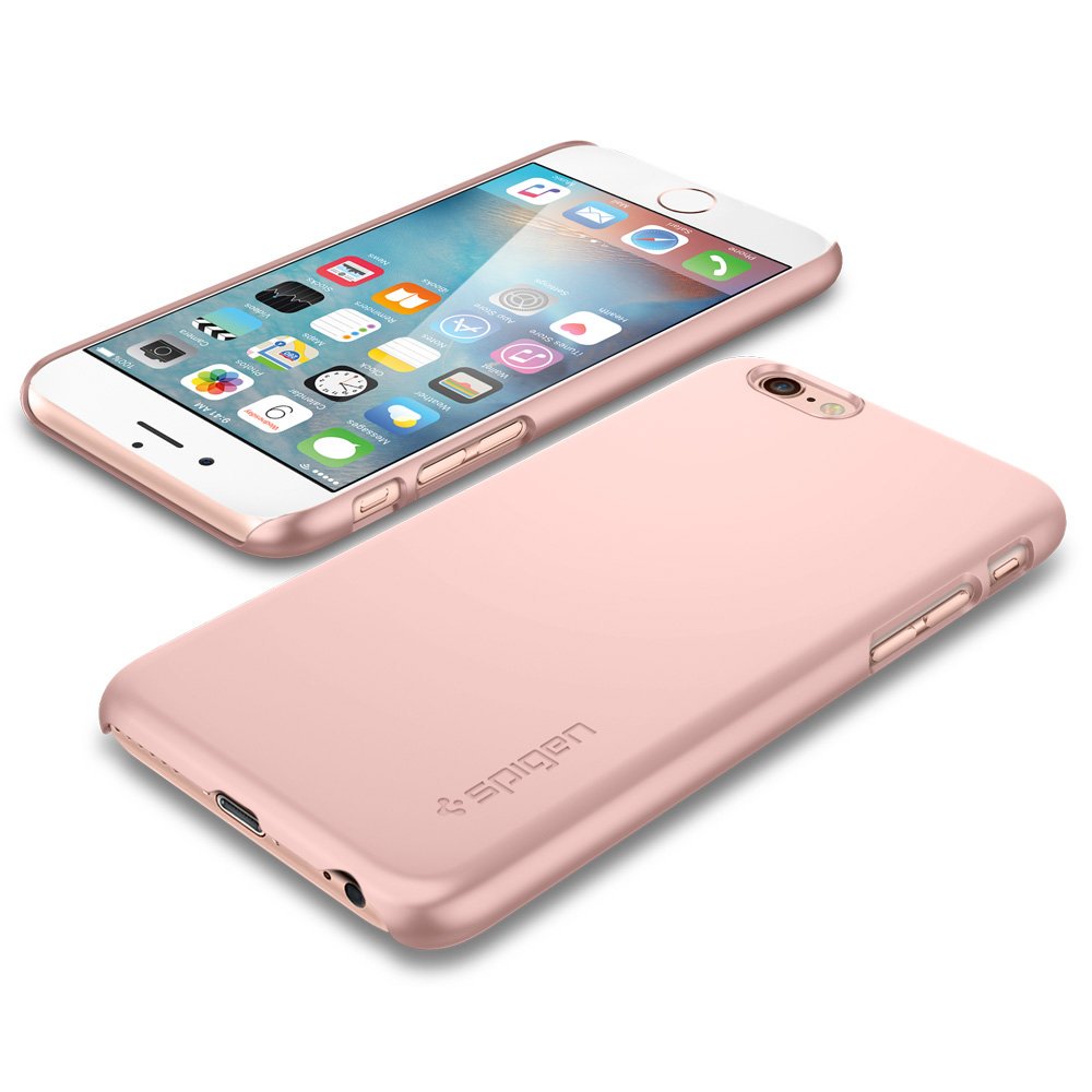 Spigen Thin Fit For Apple Iphone 6/6s Rose Gold Matte Finish