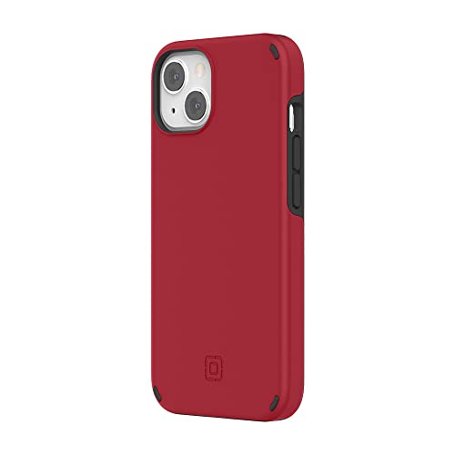 Incipio Duo Series Case For Iphone Iphone 13 (6.1"), 12-Ft. (3.7m) Drop Defense And Antimicrobial Protection Salsa Red/Black (Iph-1945-Sred)