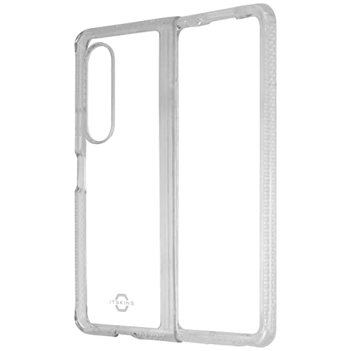 Itskins Hybrid Clear Protective Case For Galaxy Z Fold3 5g Transparent