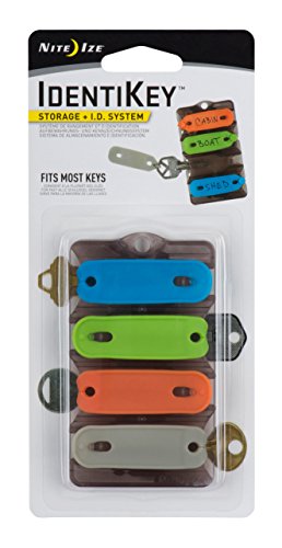 Nite Ize Identikey Card Storage + Id System, Easy Way To Store + Identify Keys Quickly, Multi-Colored Tags