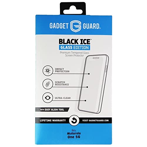 Gadget Guard Black Ice Glass Edition Protector For Motorola One 5g Clear