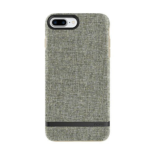 Incipio Carnaby Iphone 8 Plus & Iphone 7 Plus Case Esquire Series With Co-Molded Design And Ultra-Soft Cotton Finish For Iphone 8 Plus & Iphone 7 Plus Khaki