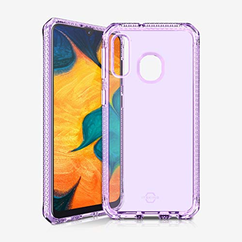 Itskins Spectrum Clear Protective Phone Case For Samsung Galaxy A10e Light Purple